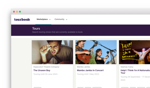 Tourbook is live