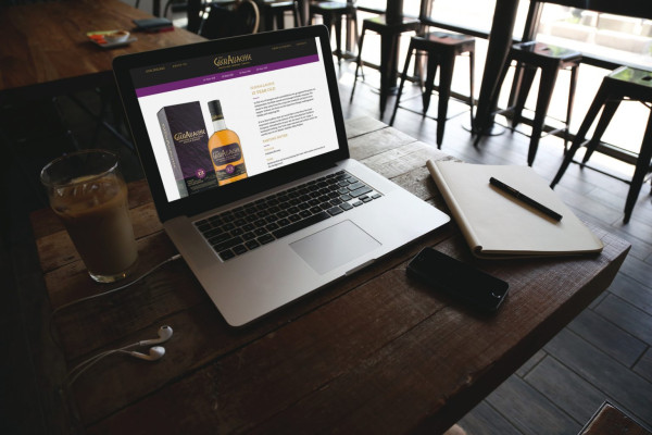 The GlenAllachie whisky website is now live